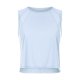 Cotton Cropped Tank Tops for Women - Sleeveless Sports Shirts Athletic Yoga Running Gym Workout Crop Tops